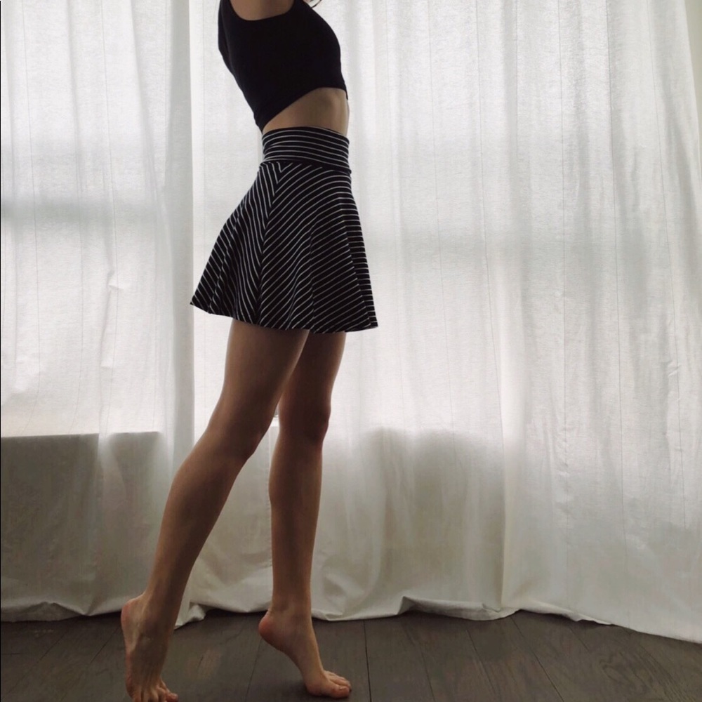 Fit And Flare American Apparel Skirt